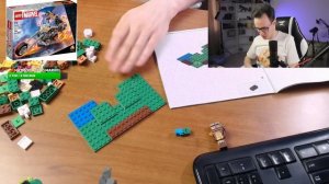 LEGO СТРИМ SHIRO: Собираем LEGO Minecraft и Marvel