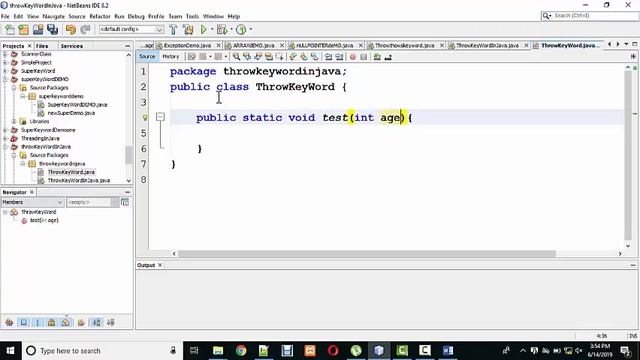THROW KEYWORD IN JAVA IN EXCEPTION || AMJAD ALI || IN URDU/HINDI смотреть онлайн