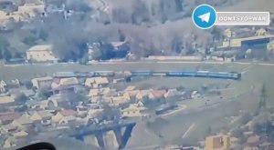 Удары по составу ВСУ на  ЖД вокзале Херсона 3.05.2023/Strike at the AFU. Herson railway station