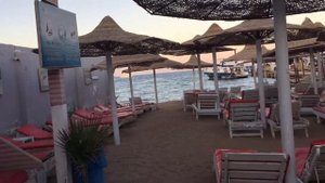 Ramoza beach - ещё один пляж на улице Шератон. Хургада, Египет. 20.11.2019, 17:32