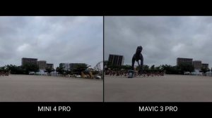 DJI Mini 4 Pro VS DJI Mavic 3 Pro | NIGHT MODE | Camera Test