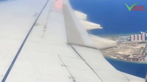 Amazing Maldives ?? Aerial View | ✈️ Flight taking off from Velana International Airport, Male