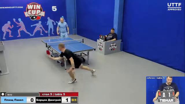 18:30 Плющ Павел 0-3 Борцов Дмитрий cтол 5 ЮГ-3 12.06.21 смотреть онлайн