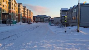 Прогулка по Анадырю, 24.12.2017, 13:00. Маршрут от алюминиевого дома до Дворца детского творчества