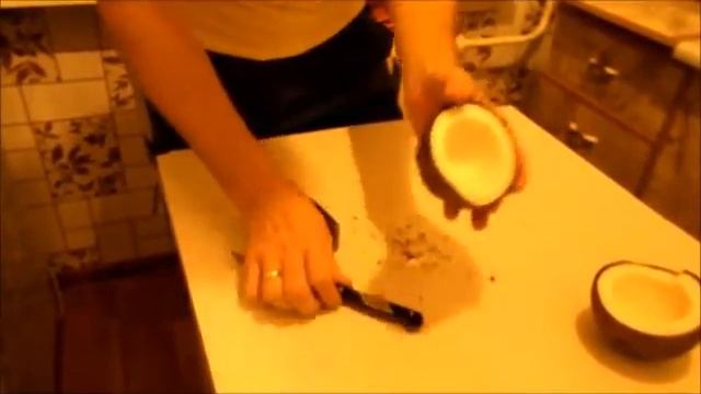 Как разделать кокос смотреть онлайн