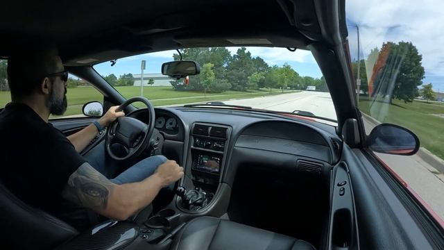 Modified 1999 Ford Mustang SVT Cobra Convertible 6 Speed смотреть онлайн