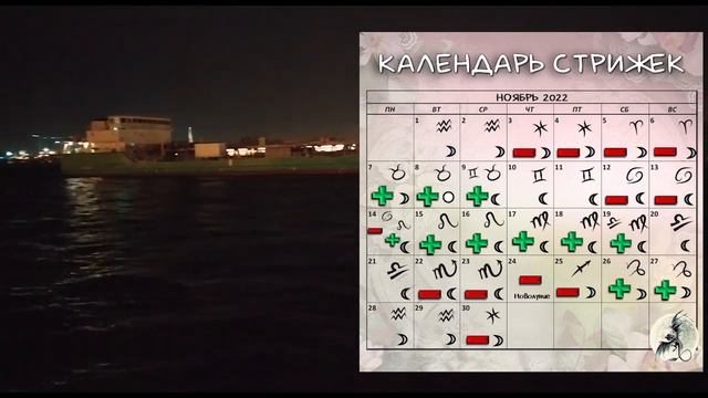 Лунный календарь СТРИЖКИ волос на НОЯБРЬ '22. Благоприятные и неблагоприятные дни #календарьстрижек