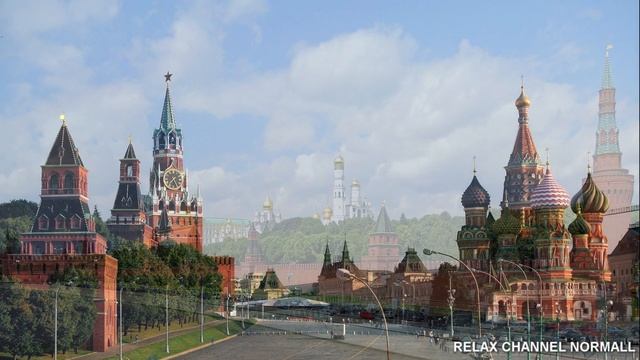 Релакс видео Москва HD - музыка для релакса. Relaxing video Moscow HD - Music for relaxation смотреть онлайн