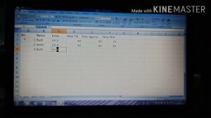 Praktek Ms  Excel 1 Kelas 7 09 09 20