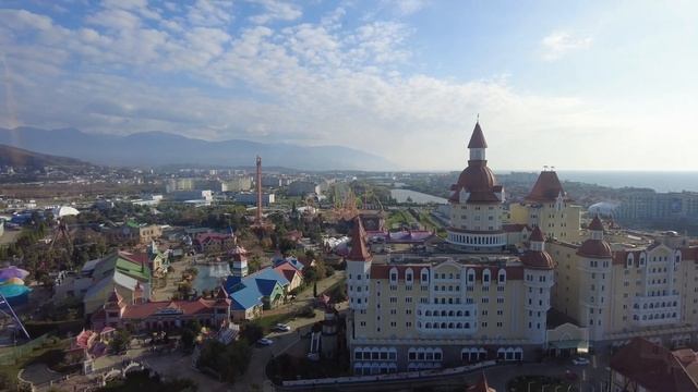 Лучшие места Адлера 2022 Сириус Колесо времени Как выглядит Адлер вид с Кабинки в Дневное время