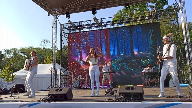 Кавер-группа "Рви баян". День железнодорожника - 2023 смотреть онлайн