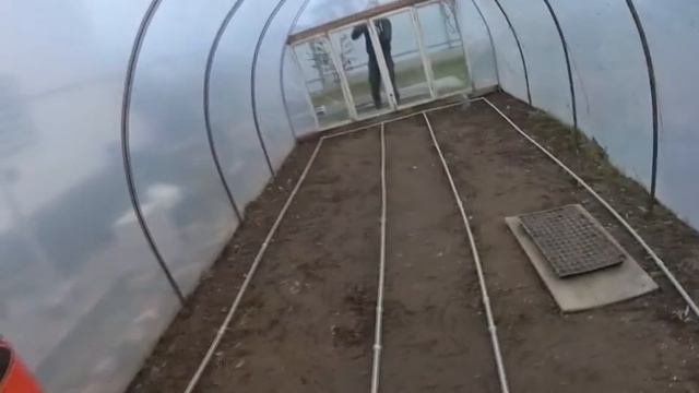 Зимняя теплица своими руками. Капельный полив. Отопление в зимней теплице. Подготовка теплицы к зим