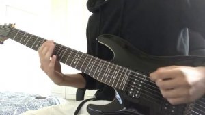 ONE Djent Riff | Drop B to Drop F Tuning (6 vs 7 String Metal Guitar)