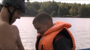 КАК ВСТАТЬ НА ВЕЙКБОРД впервые на вейкборде wakebording