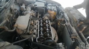 Проверка ремня грм на двигателе 5А.