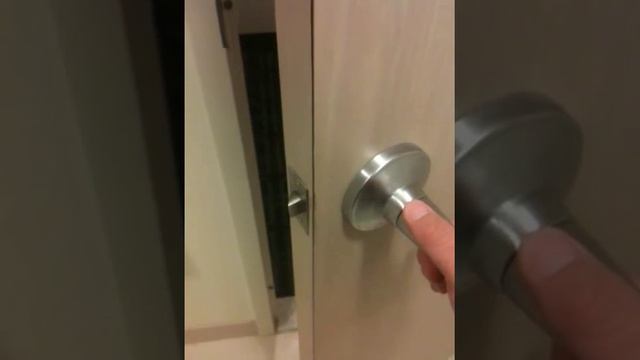 Locked in hotel bathroom