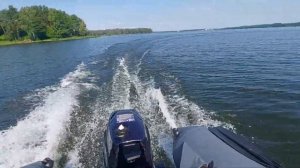 Riviera 3200 hidroslide (нднд гидролыжа) tohatsu mfs 5