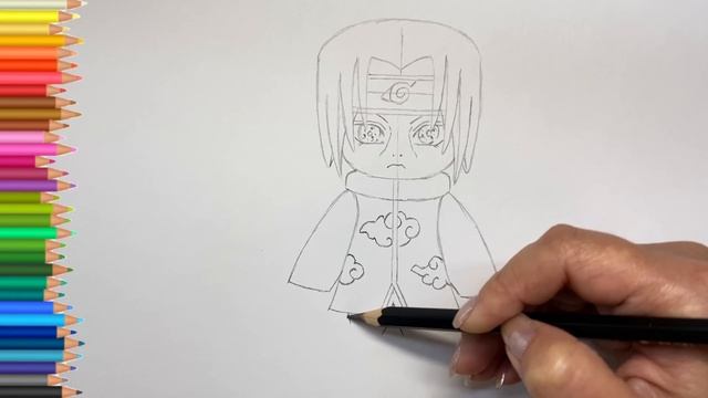 Как нарисовать Итачи Учиха за 12 минут / How To Draw Itachi Uchiha смотреть онлайн
