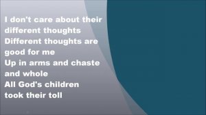 Tanita Tikaram - Twist in my sobriety, Lyrics