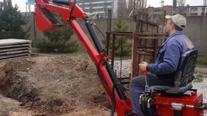 Малогабаритный экскаватор (модель 2017 года) от Артель ЛТД