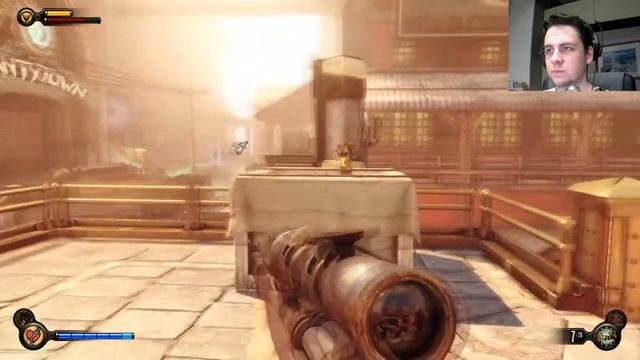 Большие папочки по сравнению с этим монстром были слабаками... | BIOSHOCK INFINITE #6