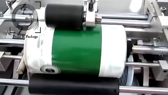 Полуавтоматическая машина для каширования туб с водным клеем смотреть онлайн