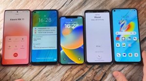 Samsung Note 10 + Blackview A90 + iPhone Xs + Xaomi Note11 + OPPO A54 Boot Animation & Incoming cal