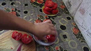 ДЕГУСТАЦИЯ ТОМАТА "ВЕРОЧКА"!