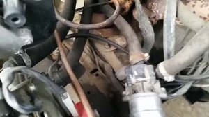 неправильно подсоеденены патрубки печки и газового редуктора на газели