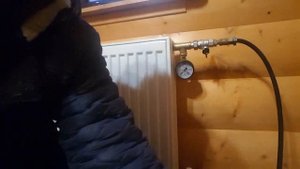 Опрессовка системы отопления воздухом