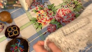 23.Обзор картин моей бабушки 4ч. Вышивка крестиком / запасы салфеток и старинной вышивки