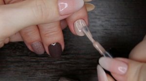 Нюдовый маникюр на короткие ногти обычным лаком