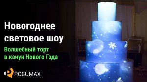 Световое шоу на новогодний торт [POGUMAX]