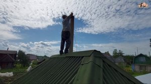 Как почистить дымоход банной печи/Простой и эффективный способ/ЁРШ для чистки ДЫМОХОДА своими рукам