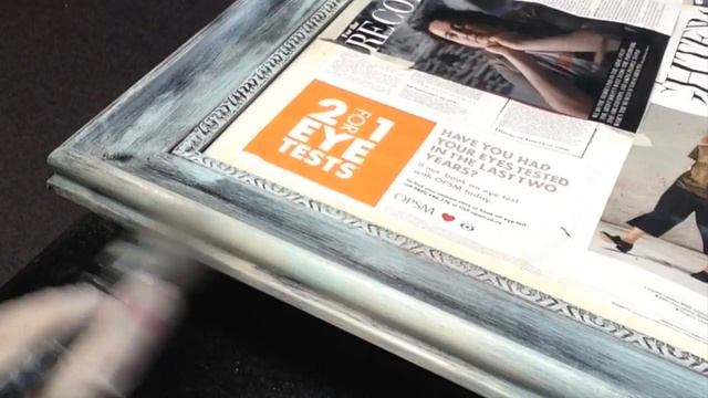 How to create textured dry brush technique with Voodoo Molly Vintage Paint смотреть онлайн