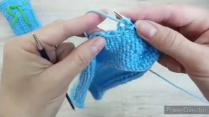 Следки без шва ? Самые простые на двух спицах ✅