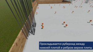 Устройство перекрытия над холодным проветриваемым подпольем нового типа