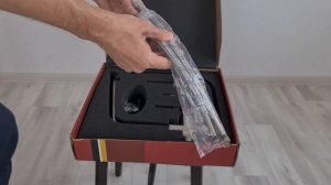 Распаковка смесителя KAISER Decor 40144-5 Silver. Смеситель 2 в одном - обычная и фильтрованная вод