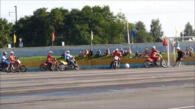 Нарезка Motoball 27.07.2013 МК "Лунинец" - "Милда" (Литва)