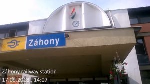 Záhony railway station / Железнодорожный вокзал Захонь