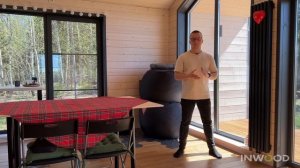 НАДЕЖДИНО - ЛАЙВ BARN 90 Одноэтажный дом с внутренней отделкой