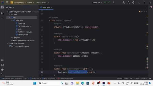 Java OOPs Project - Java Employee Payroll System Project Tutorial | OOP Concepts & Implementation