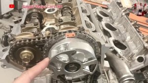 V6 4.0L 1GR-FE Engine Timing Marks Of Toyota Land Cruiser