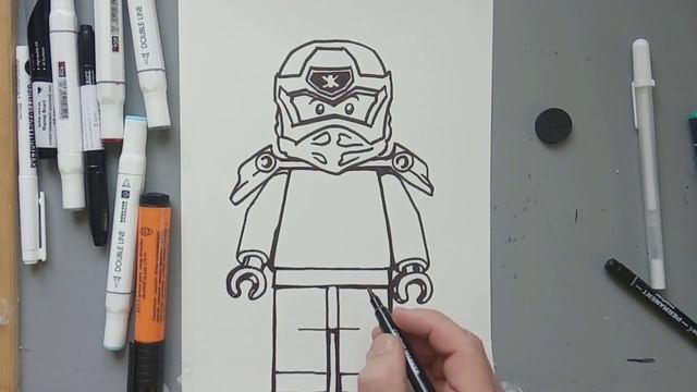 How to Draw NINJAGO#KAI#12 season#step by step смотреть онлайн