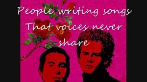 Simon & Garfunkel Sound Of Silence Lyrics