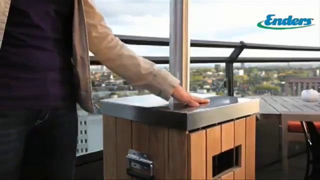 Уличный газовый инфракрасный обогреватель Enders Wood смотреть онлайн