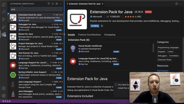 APIs com Spring Boot 02 - Configurando o Visual Studio Code смотреть онлайн
