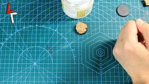 Как я делаю базы (подставки) для миниатюр.