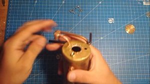 Паровой котел для модели паровой машины.