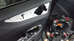 Lexus NX 2022 как снять заднюю карту двери